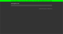 Desktop Screenshot of opsregalos.com